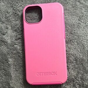 OtterBox Pink Slim-Fit Phone Case with Textured Surface and Camera Cutout